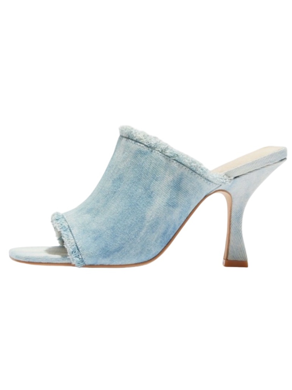 Urban Outfitters Light Blue Denim Zoey Mule heel